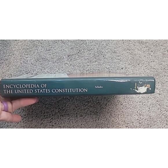 Encyclopedia of the U.S. Constitution Vol. 1 HC David Schultz (ISBN 0816067635) - Picture 9 of 9